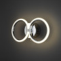 Настенный светодиодный светильник Eurosvet 90146/2 хром