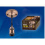 Подвесной светильник Uniel DLC-V-S22K/E27 TS/1,5M/BL Bronze UL-00002824