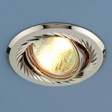Встраиваемый светильник Elektrostandard 704 CX MR16 PS/N перл. серебро/никель 4607176196054