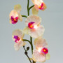 Декоративный цветок с LED подсветкой Feron PL307 Орхидея в вазе, шампань/сиреневый
