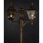 Садово-парковый светильник Arte Lamp Berlin A1017PA-3BN